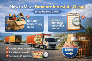 cheapest way to move furniture interstate