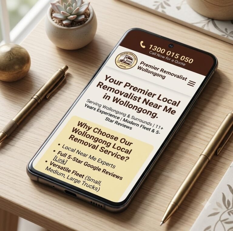 Get an honest quote from your Wollongong removalist