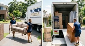 Removalists in Wollongong loading a moving truck